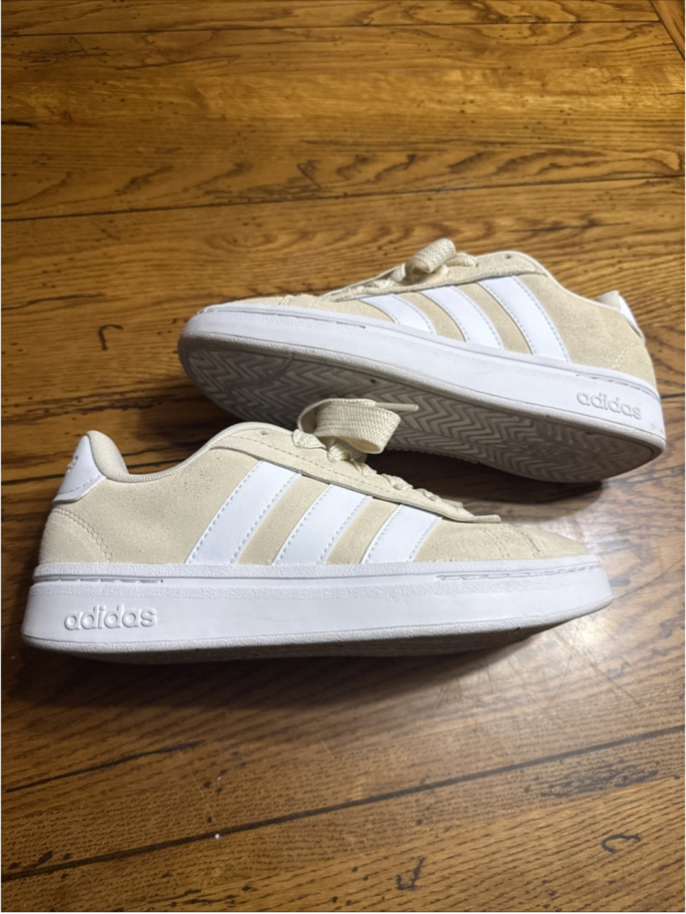 adidas Grand Court Alpha 00s Wonder White/White Women’s 6.5 US JH7228 - - Picture 2 of 9
